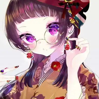 动漫女生精致绚丽头像