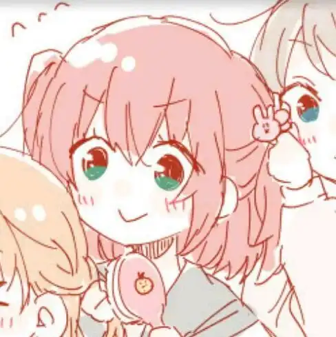 闺蜜三人头像动漫