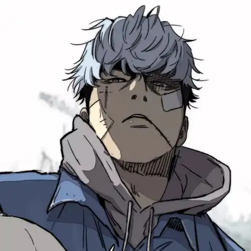 纯白系男生头像动漫简单