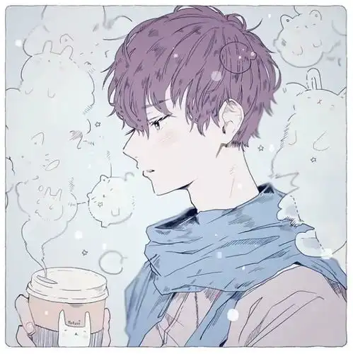 qq头像小清新男生卡通帅