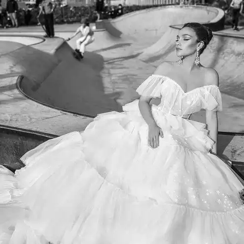 wonaconcept2020diva婚纱系列展现新娘的独特美