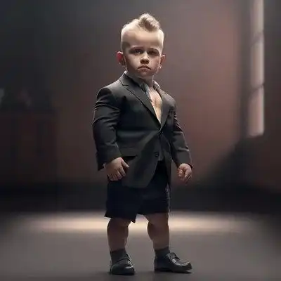 2023抖音上超火的萌娃职业头像图片