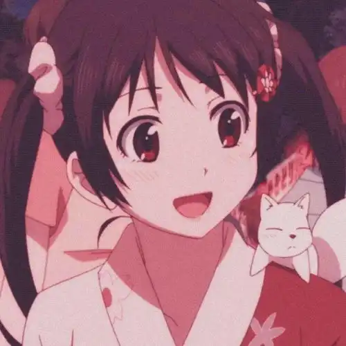动漫女生头像少女的眼应该满怀清明大意和温柔阳光