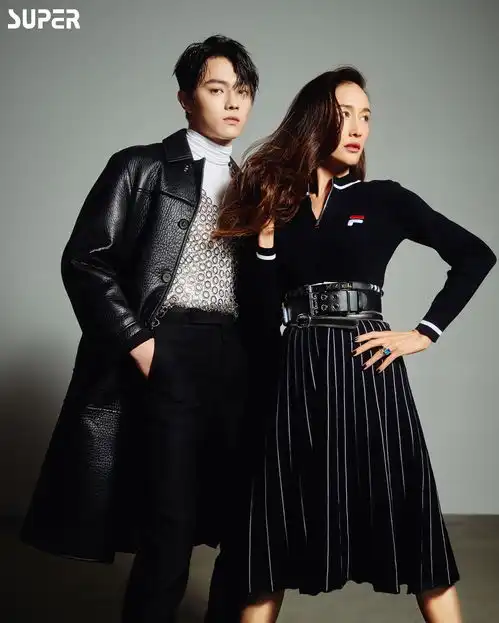 许凯登super艺术时尚封面狼系少年不羁的多变魅力