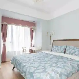 粉色系北欧风的装饰,看着就暖,爱上这样的家了