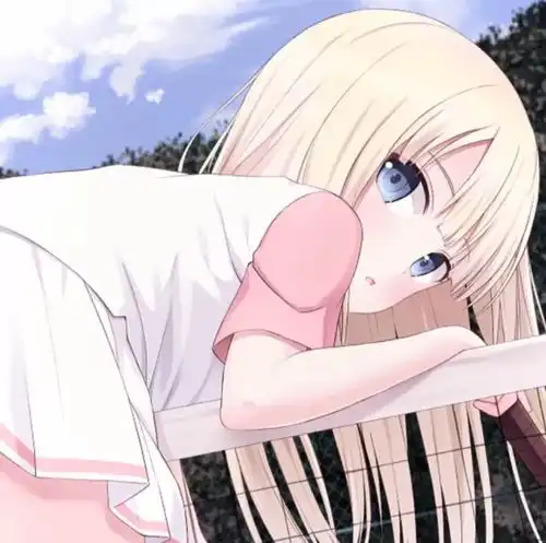 可爱软妹头像遇见你就像遇见了春天风也是你月也是你