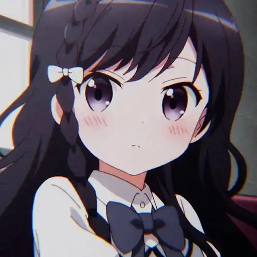 小女孩头像系列图卡通动