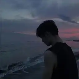 快手头像男生背影侧面超拽有范你酷得像风所以慢走不送