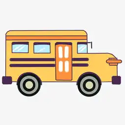 卡通学校校车矢量图素材图片免费下载高清psd千库网图片编号9607235