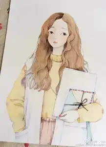 唯美细腻,深秋和我来画温暖治愈系小插画