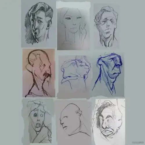 百人角色头像