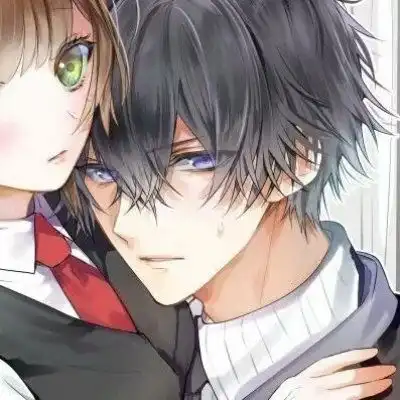 虐狗专用情头动漫一张俩人动漫超甜害羞情头