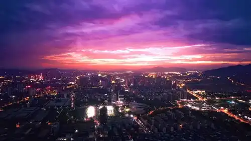 当夜曲前奏响起时,就应该知道后边有多美,一起去欣赏浪漫的晚霞航拍治愈系风景晚霞