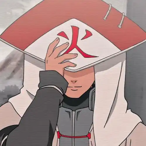 动漫头像火影忍者水门和鸣人头像,父子二人换了头发颜色后