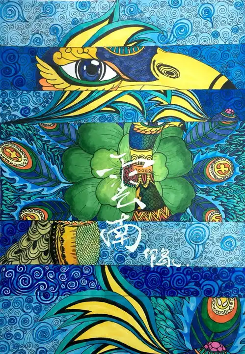 马克笔手绘插画
