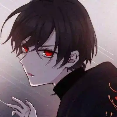 动漫男生头像丧系伤感可