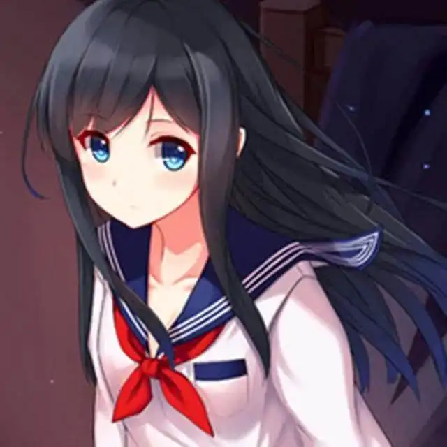 二次元动漫美图,水手服少女