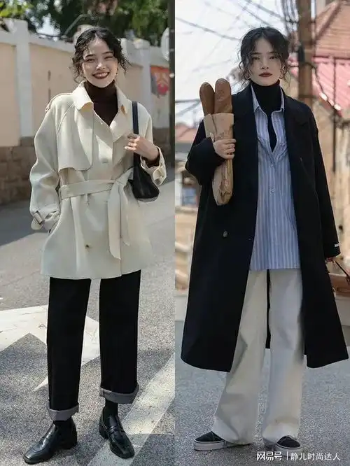 秋天流行一种穿法叫叠穿,韩系简约穿搭,营造穿衣层次感