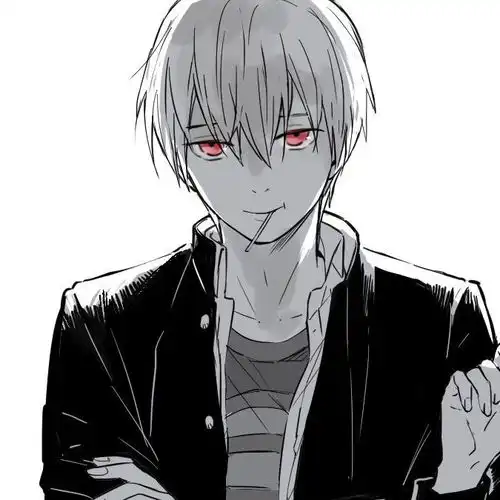 丧系情侣头像动漫单人系