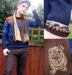 动物纹样图案引领潮流最新潮男街拍