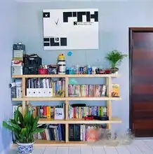 通透清爽单身美女65平蓝色系冷艳小宅