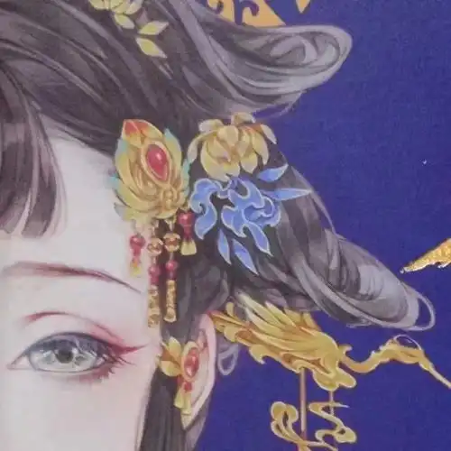 紫色系古风头像丨能和他有福双至,也能与他风雨同舟