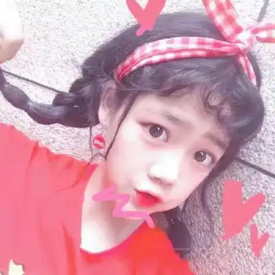 qq头像女生红色系女生