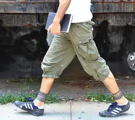 冷知识男生短裤多长最有型这样穿短裤才是翩翩公子