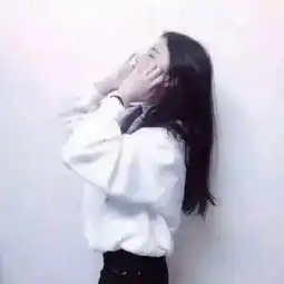 女头像白色系列图片情侣