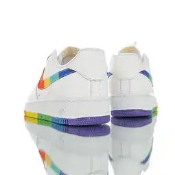 耐克nikeairforce107lx彩虹空军一号男女休闲鞋透气低帮板鞋