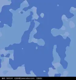 淡蓝色蓝白色交融撞色背景