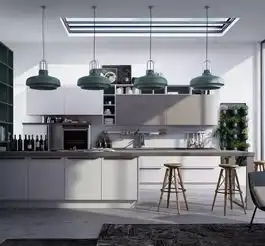 灰色系男生头像厨房