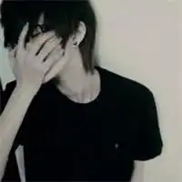 个性有线条的头像