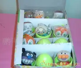 日本动漫盒装面包超人蛋挂件