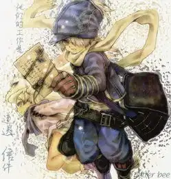 求戴围巾的动漫人物的图片...