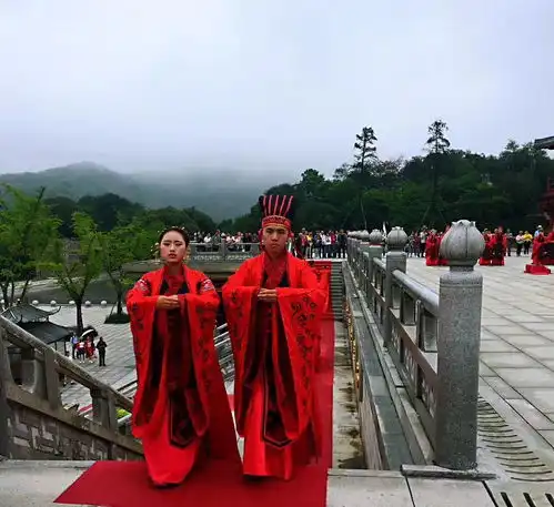 全国11对校园情侣相约举办佛系婚礼