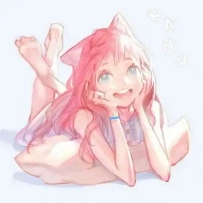 动漫头像女全身手绘