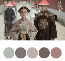 sn探究延禧攻略的莫兰迪色系如何演绎高级感