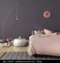 粉色系卧室设计