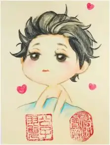 手绘鹿晗盘点篇二我的春梦价值一个亿