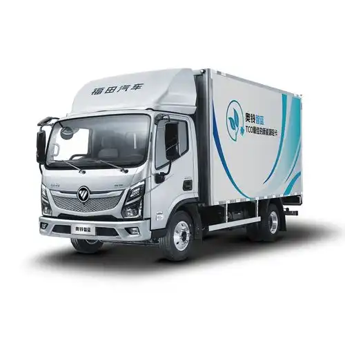 tco更佳的纯电轻卡福田奥铃智蓝el长续航版纯电轻卡实现全新突破