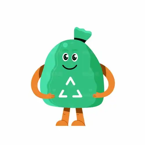 环保绿色节能ip虚拟人物吉祥物日常生活潮流插画素材插画插图标icon涂鸦黑白简笔画插画漫画卡通15插画动物卡通ip