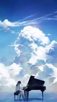 手机壁纸清新蓝色系壁纸