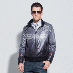 tedelon太子龙男士渐变修身商务休闲夹克ev4jk411灰色系600165s