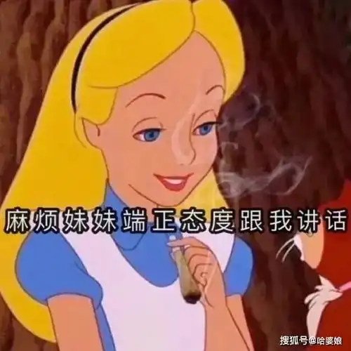 人间真实系列之x迪士尼公主搞笑沙雕表情包