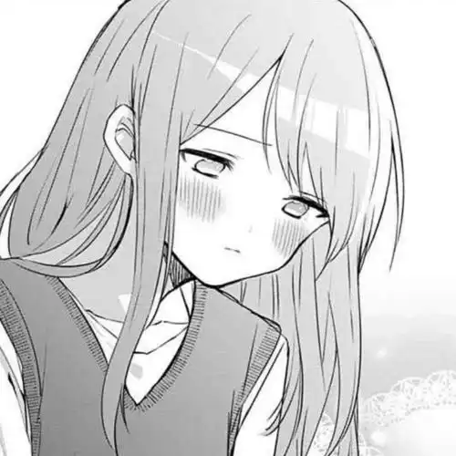 第897期动漫头像0118黑白系动漫女生头像
