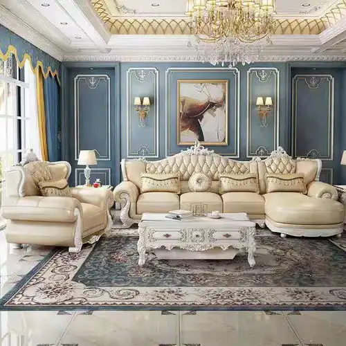 欧式浅色系列的运用让整个空间变得高雅稳重