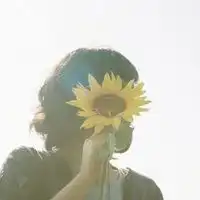 女生用向日葵做头像微信头像图片大全