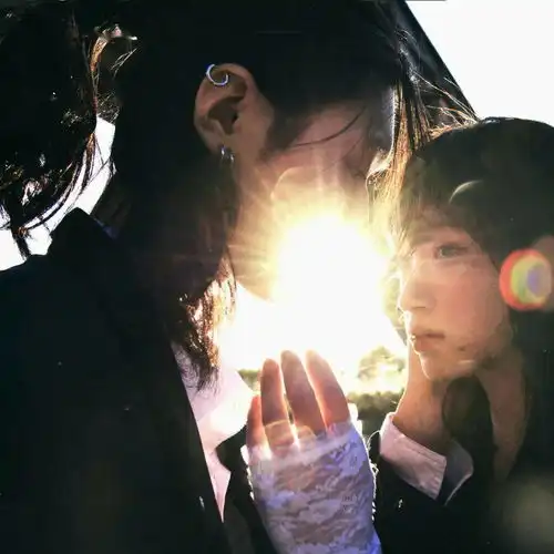 超撩禁欲系真人头像接吻