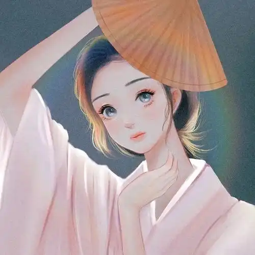古风女生头像我兀自迷恋你一场,情不自禁喜欢上你